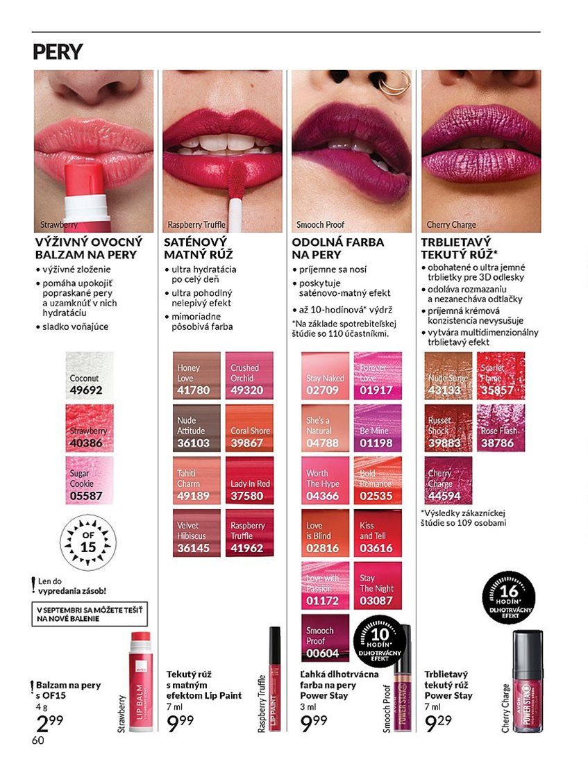 avon - Leták Avon platný od 01.08. do 31.08. - page: 60