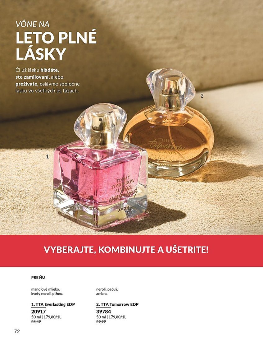 avon - Leták Avon platný od 01.08. do 31.08. - page: 72