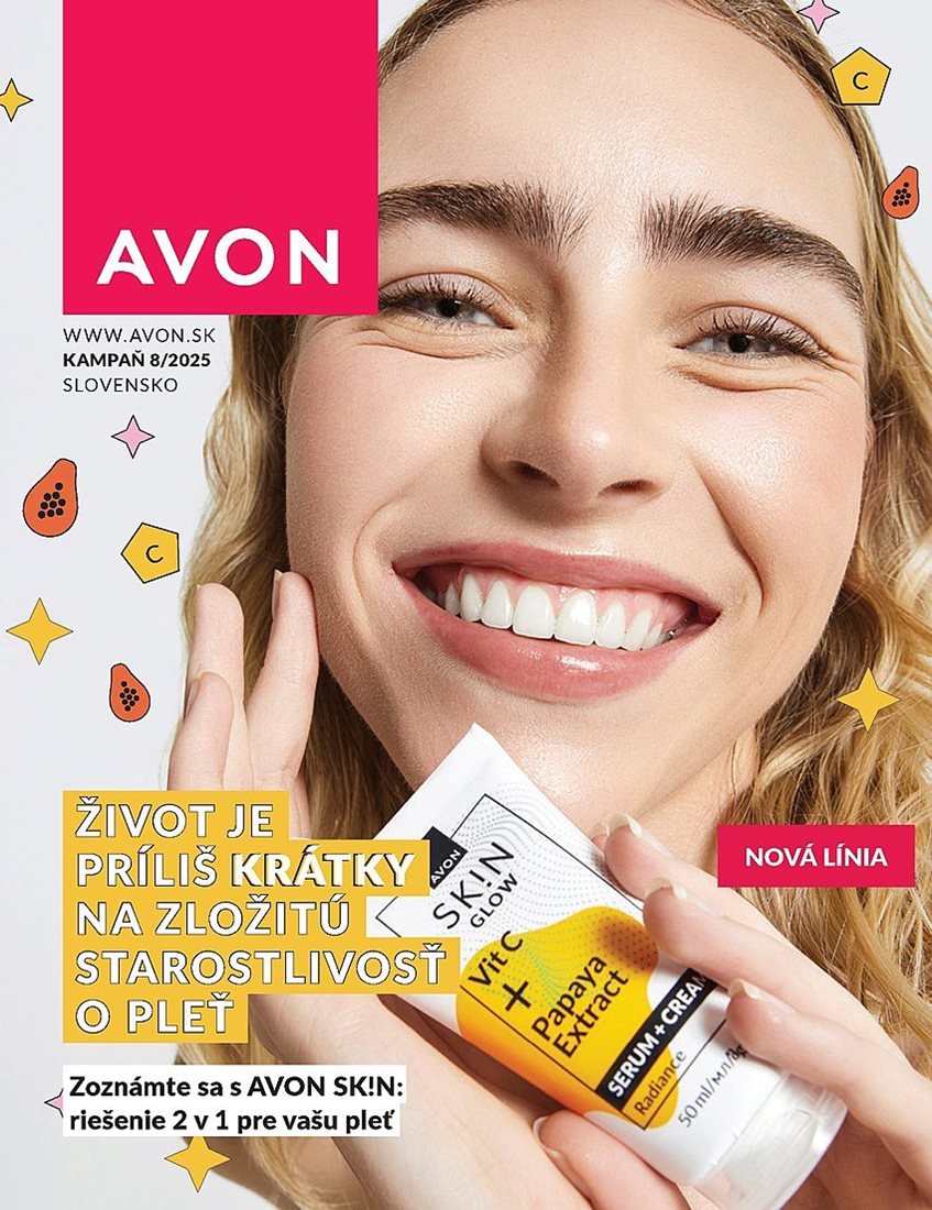 avon - Leták Avon platný od 01.08. do 31.08.