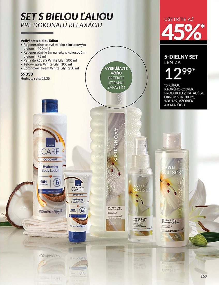 avon - Leták Avon platný od 01.08. do 31.08. - page: 169