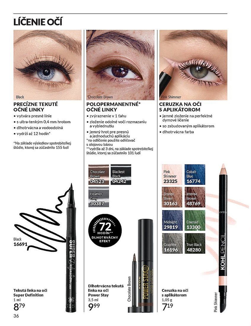 avon - Leták Avon platný od 01.08. do 31.08. - page: 36