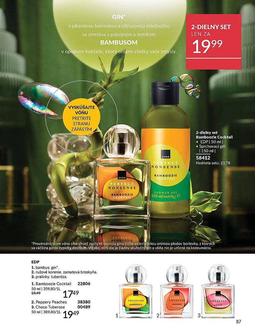 avon - Leták Avon platný od 01.08. do 31.08. - page: 87