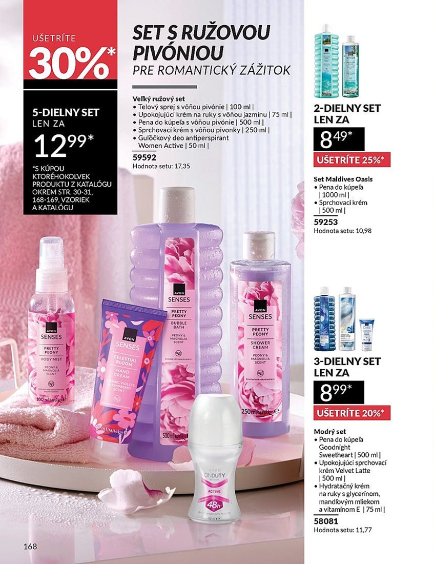 avon - Leták Avon platný od 01.08. do 31.08. - page: 168