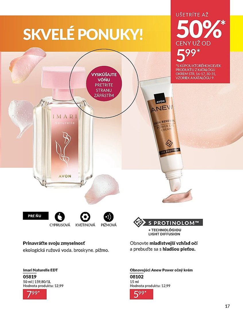avon - Leták Avon platný od 01.08. do 31.08. - page: 17