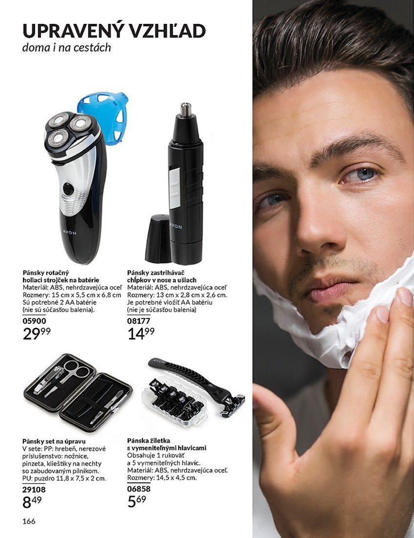 avon - Leták Avon platný od 01.08. do 31.08. - page: 166