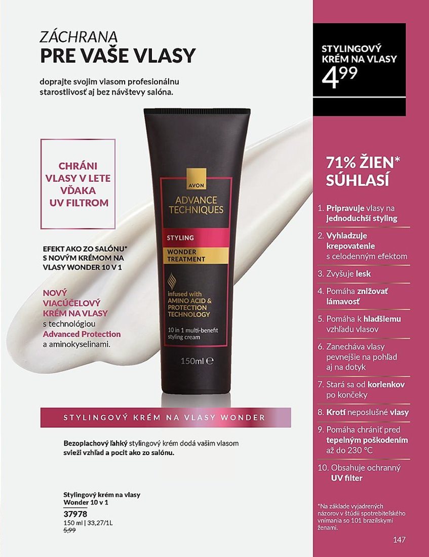 avon - Leták Avon platný od 01.08. do 31.08. - page: 147