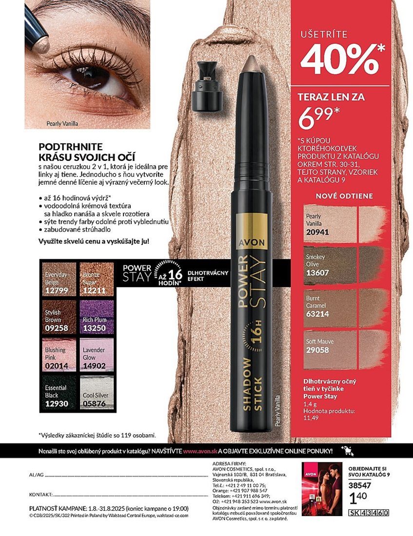 avon - Leták Avon platný od 01.08. do 31.08. - page: 196