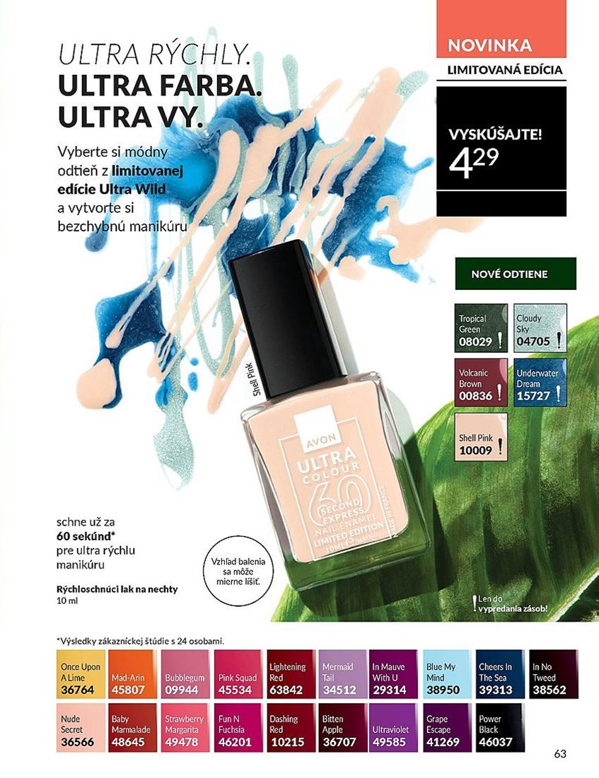 avon - Leták Avon platný od 01.08. do 31.08. - page: 63