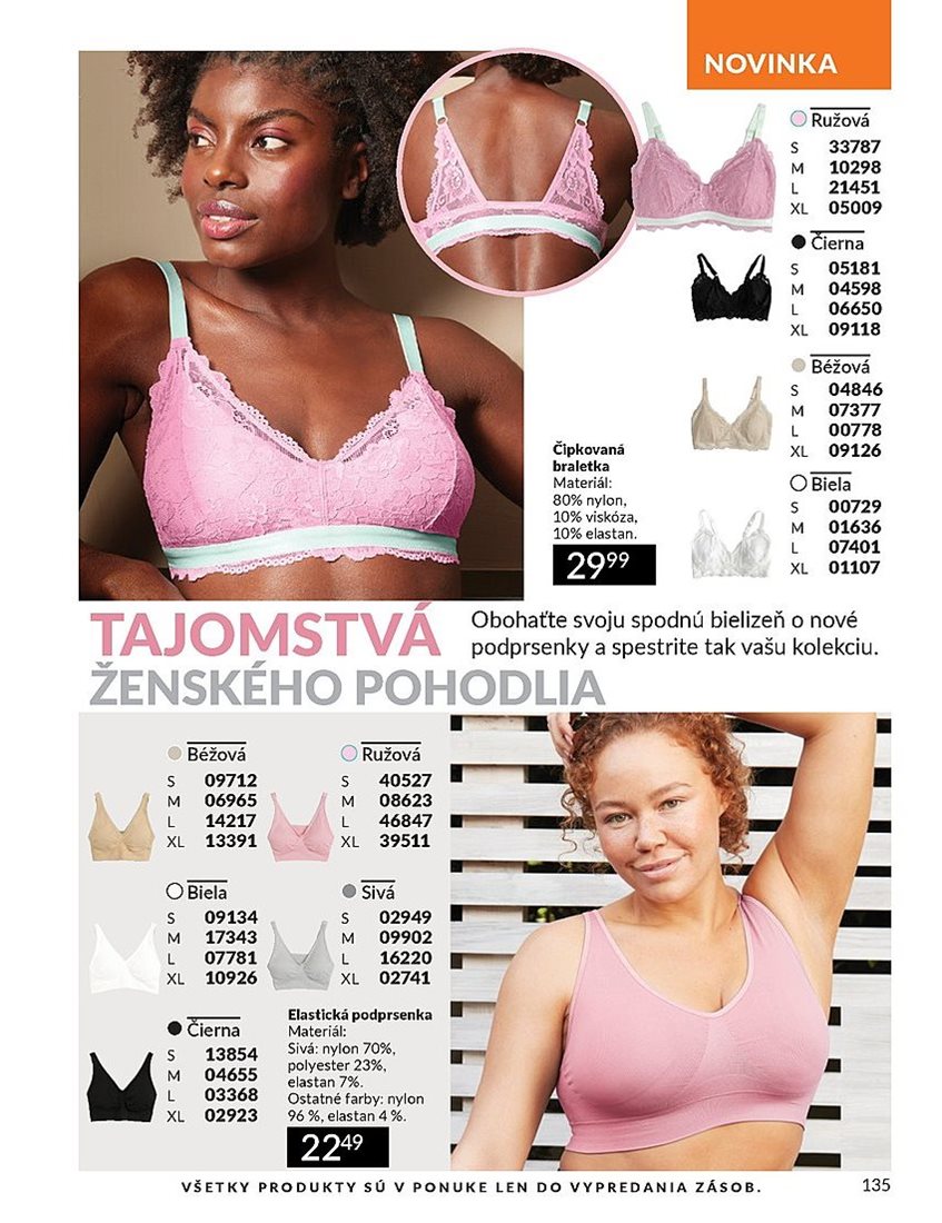 avon - Leták Avon platný od 01.08. do 31.08. - page: 135