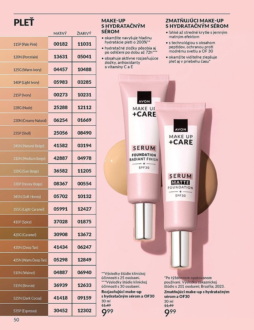 avon - Leták Avon platný od 01.08. do 31.08. - page: 50