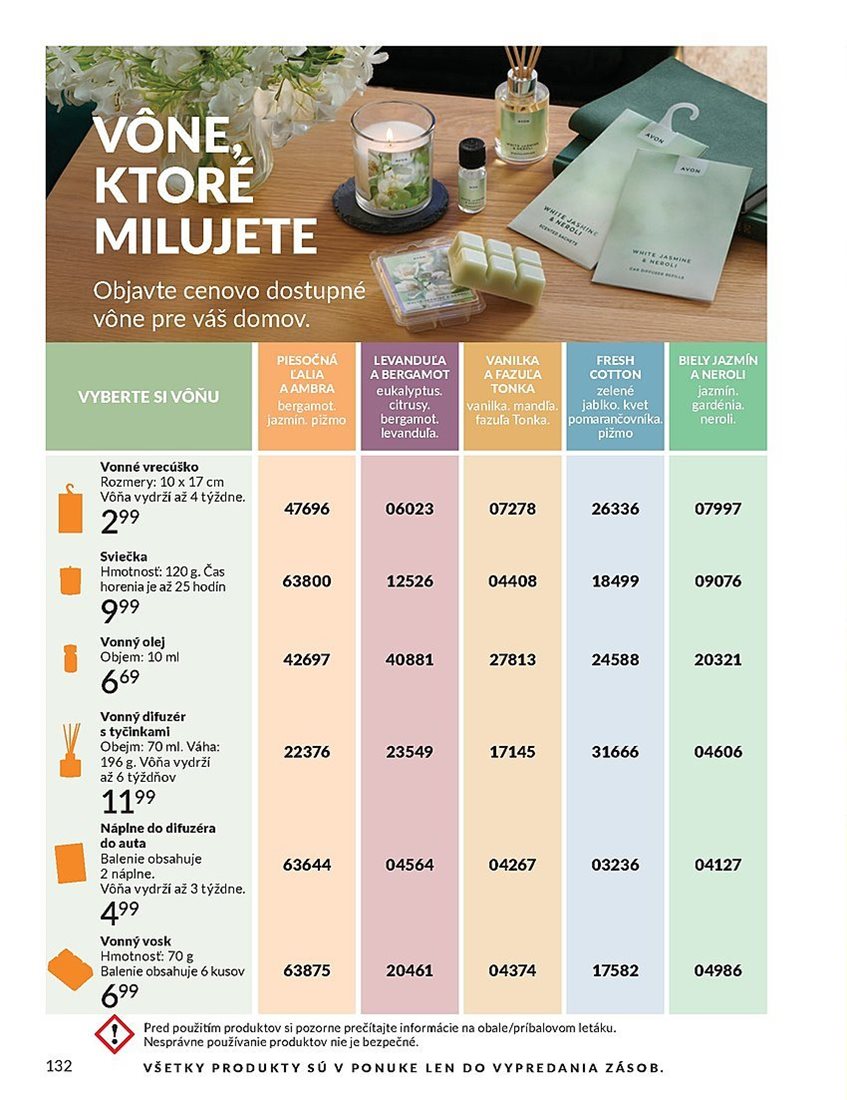 avon - Leták Avon platný od 01.08. do 31.08. - page: 132