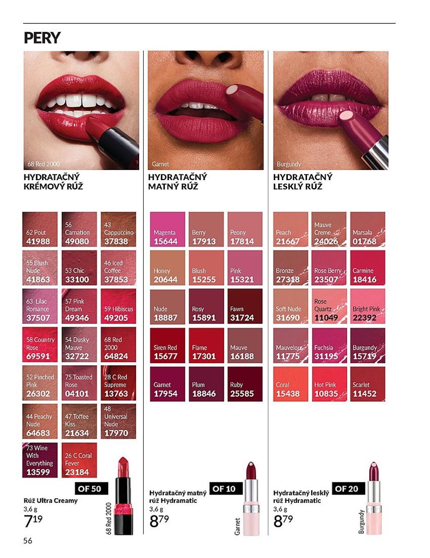 avon - Leták Avon platný od 01.08. do 31.08. - page: 56