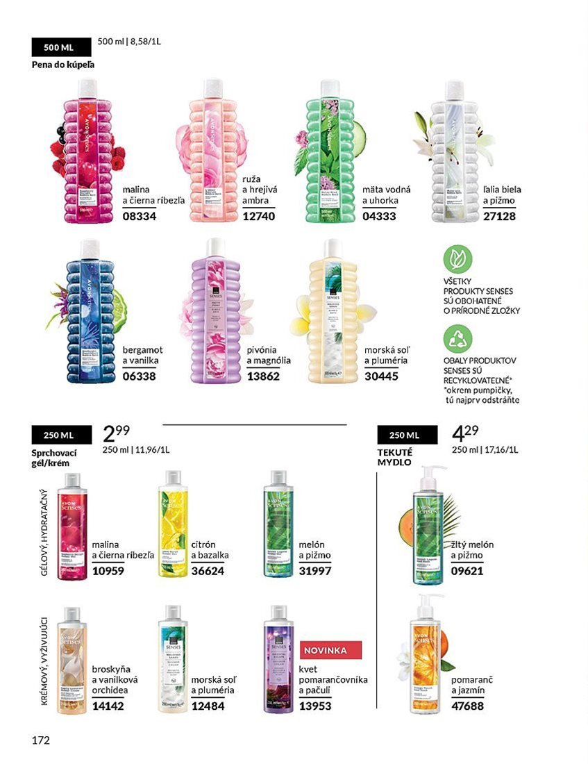 avon - Leták Avon platný od 01.08. do 31.08. - page: 172