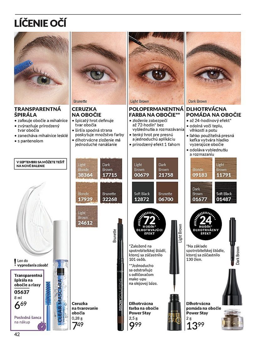 avon - Leták Avon platný od 01.08. do 31.08. - page: 42