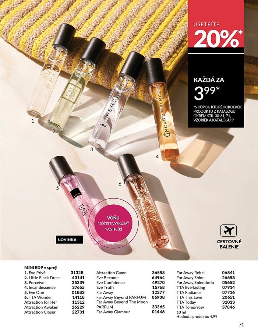 avon - Leták Avon platný od 01.08. do 31.08. - page: 71