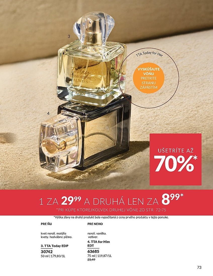 avon - Leták Avon platný od 01.08. do 31.08. - page: 73