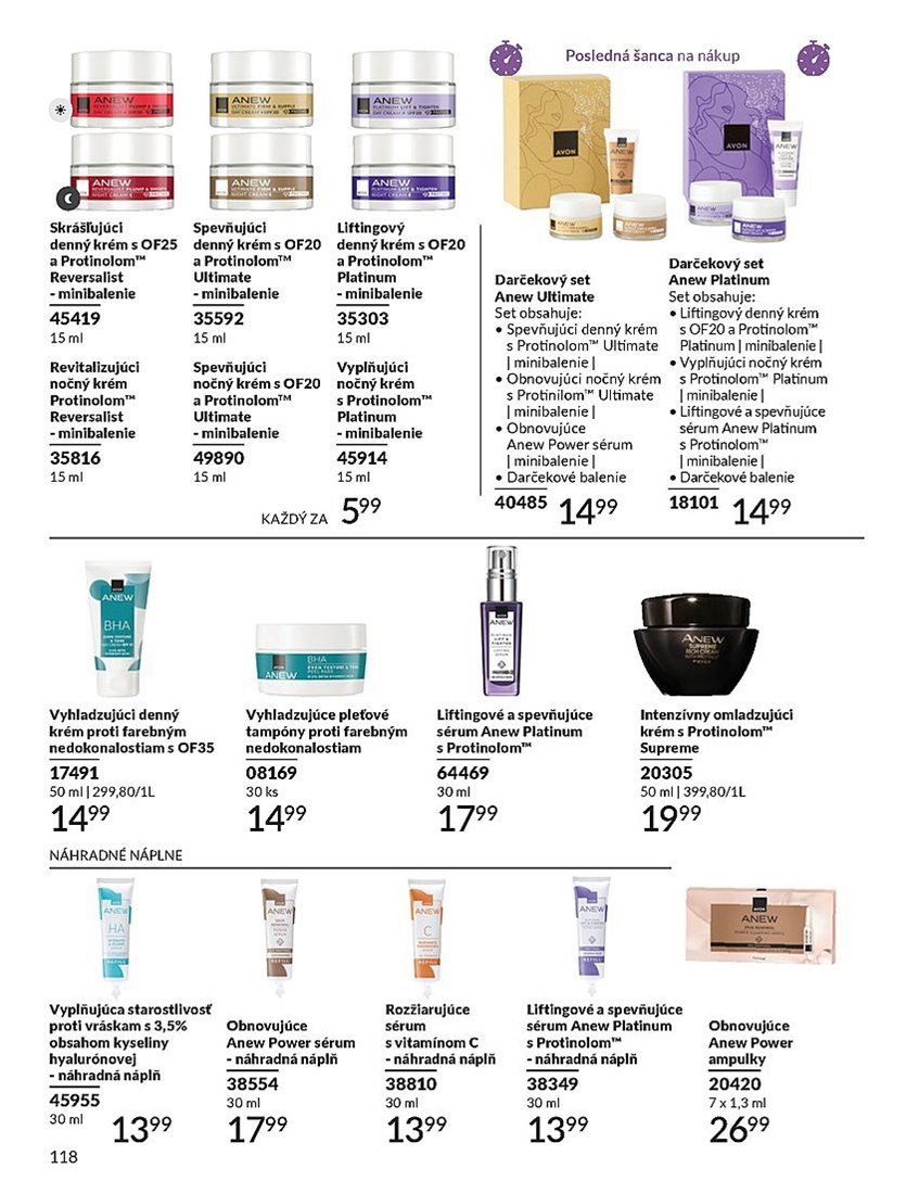 avon - Leták Avon platný od 01.08. do 31.08. - page: 118