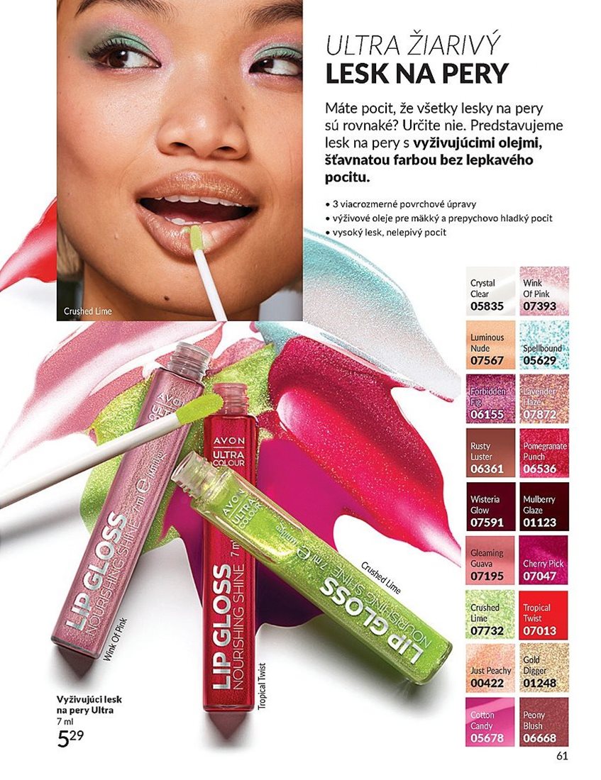 avon - Leták Avon platný od 01.08. do 31.08. - page: 61