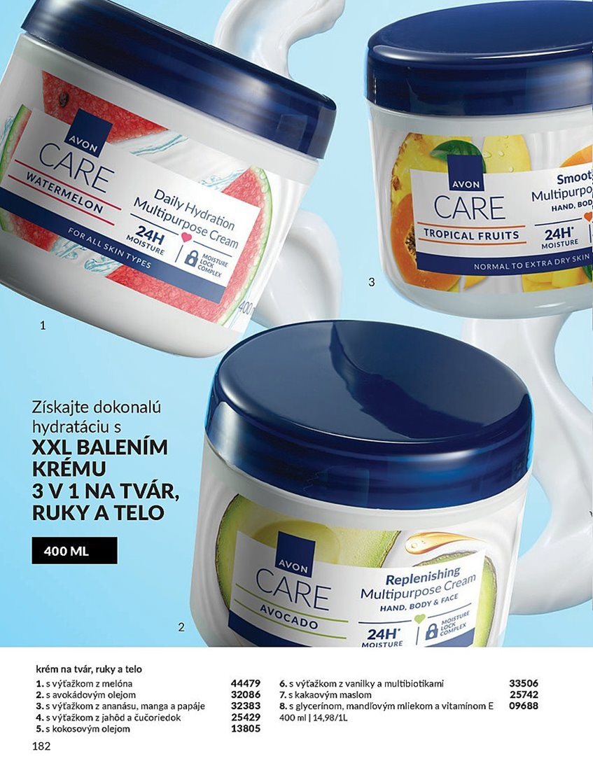 avon - Leták Avon platný od 01.08. do 31.08. - page: 182