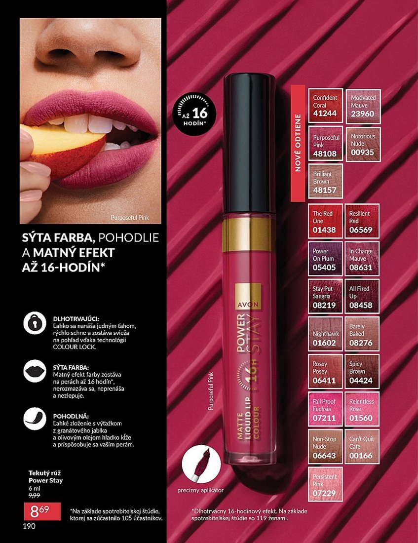 avon - Leták Avon platný od 01.08. do 31.08. - page: 190