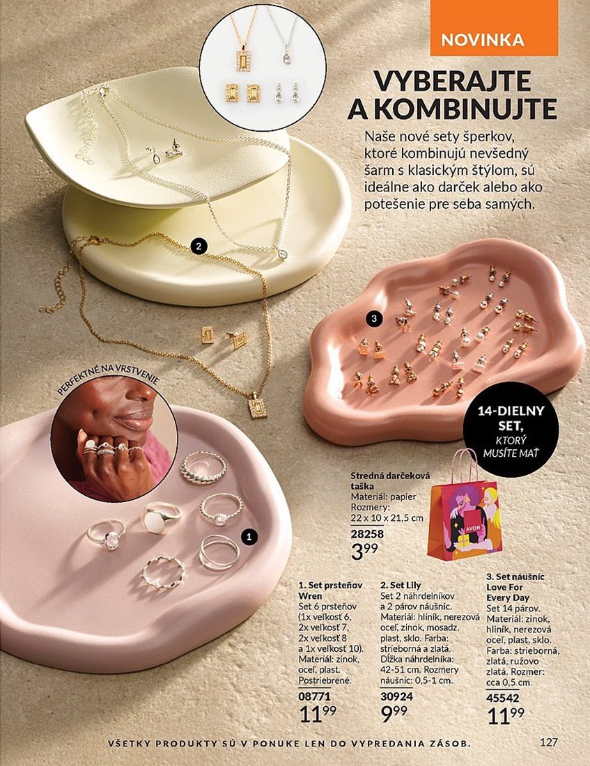avon - Leták Avon platný od 01.08. do 31.08. - page: 127