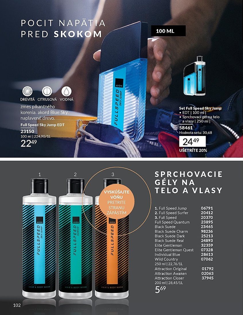 avon - Leták Avon platný od 01.08. do 31.08. - page: 102