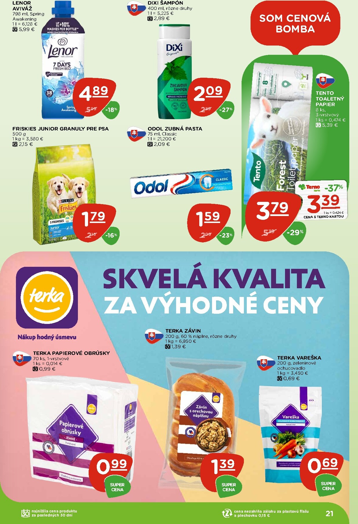 terno - Nový Terno leták od štvrtka, 23.07.2026 do stredy, 29.07.2026 - page: 21