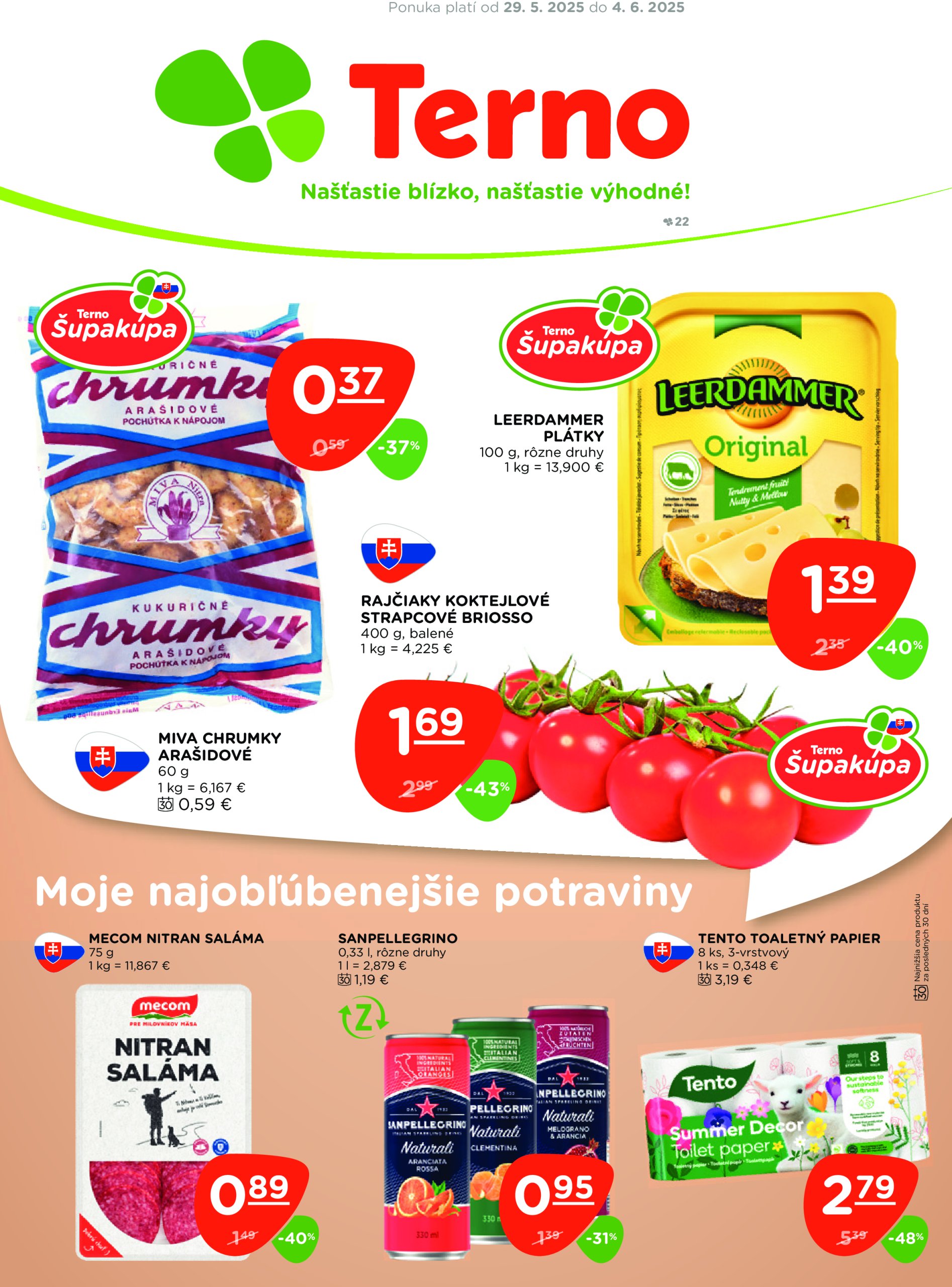 terno - Terno leták platný od 29.05. - 04.06.