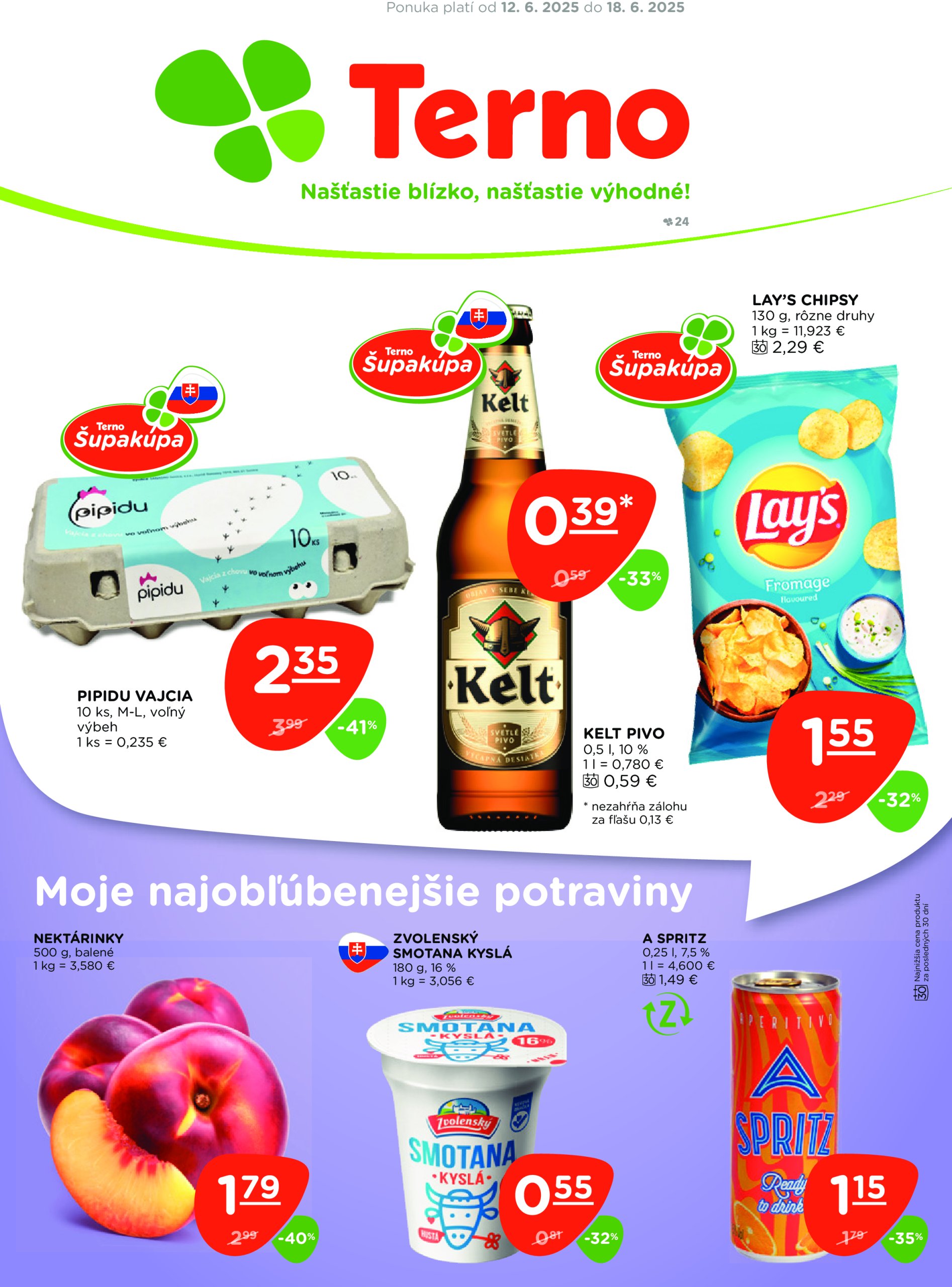 terno - Leták Terno platný od 12.06. do 18.06. - page: 1
