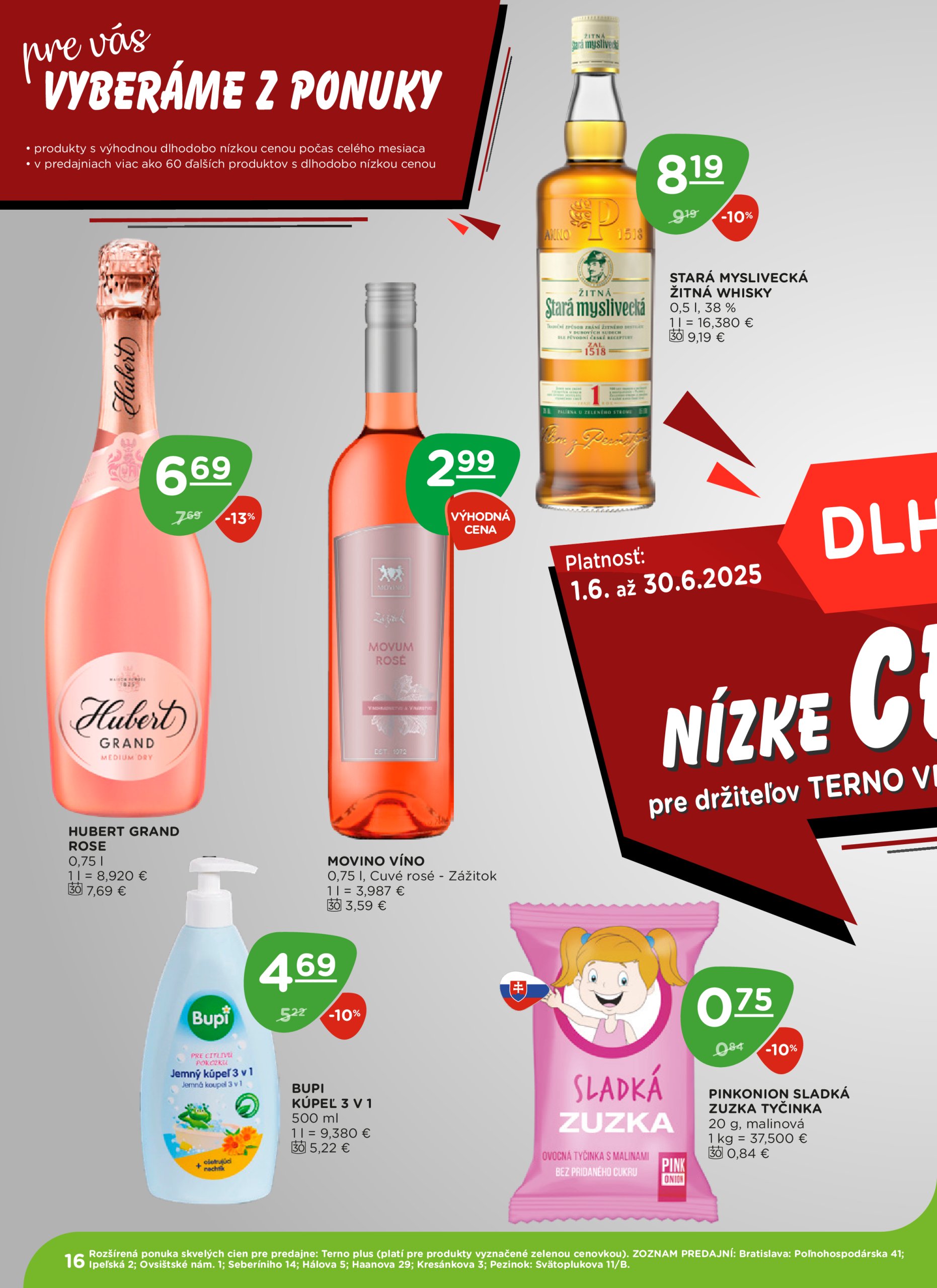 terno - Leták Terno platný od 19.06. do 25.06. - page: 16
