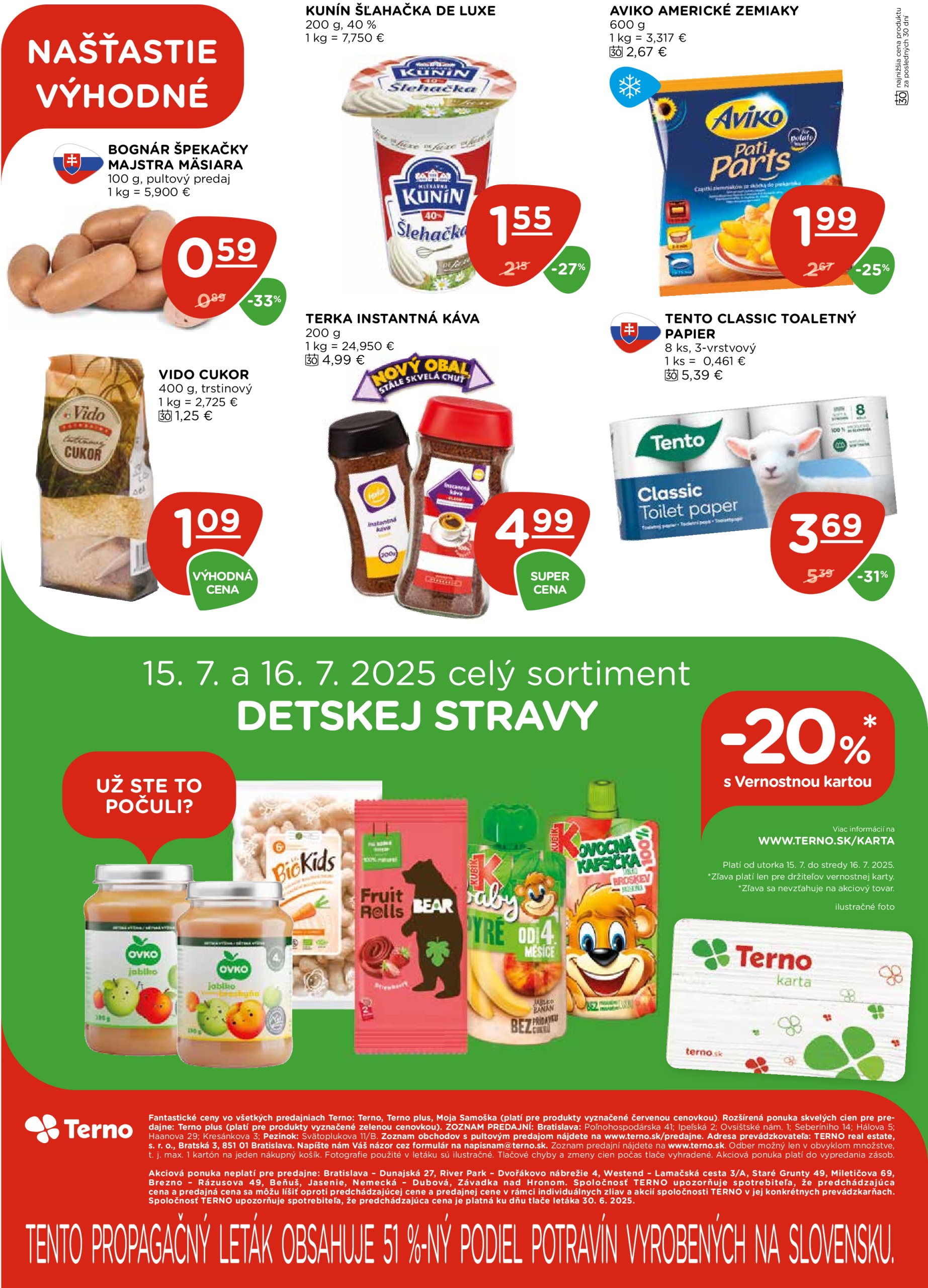 terno - Leták Terno platný od 10.07. do 16.07. - page: 22