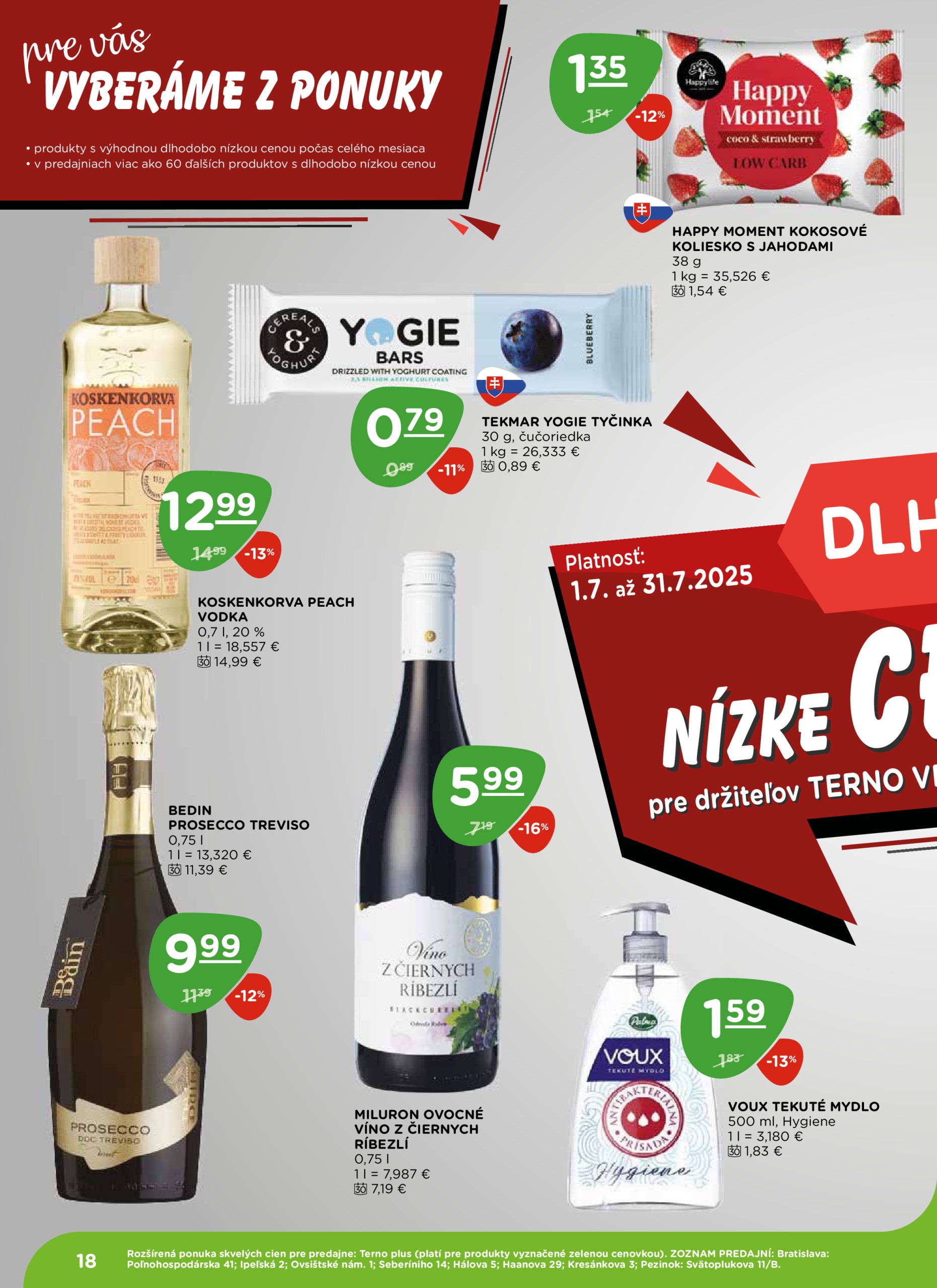 terno - Leták Terno platný od 17.07. do 23.07. - page: 18