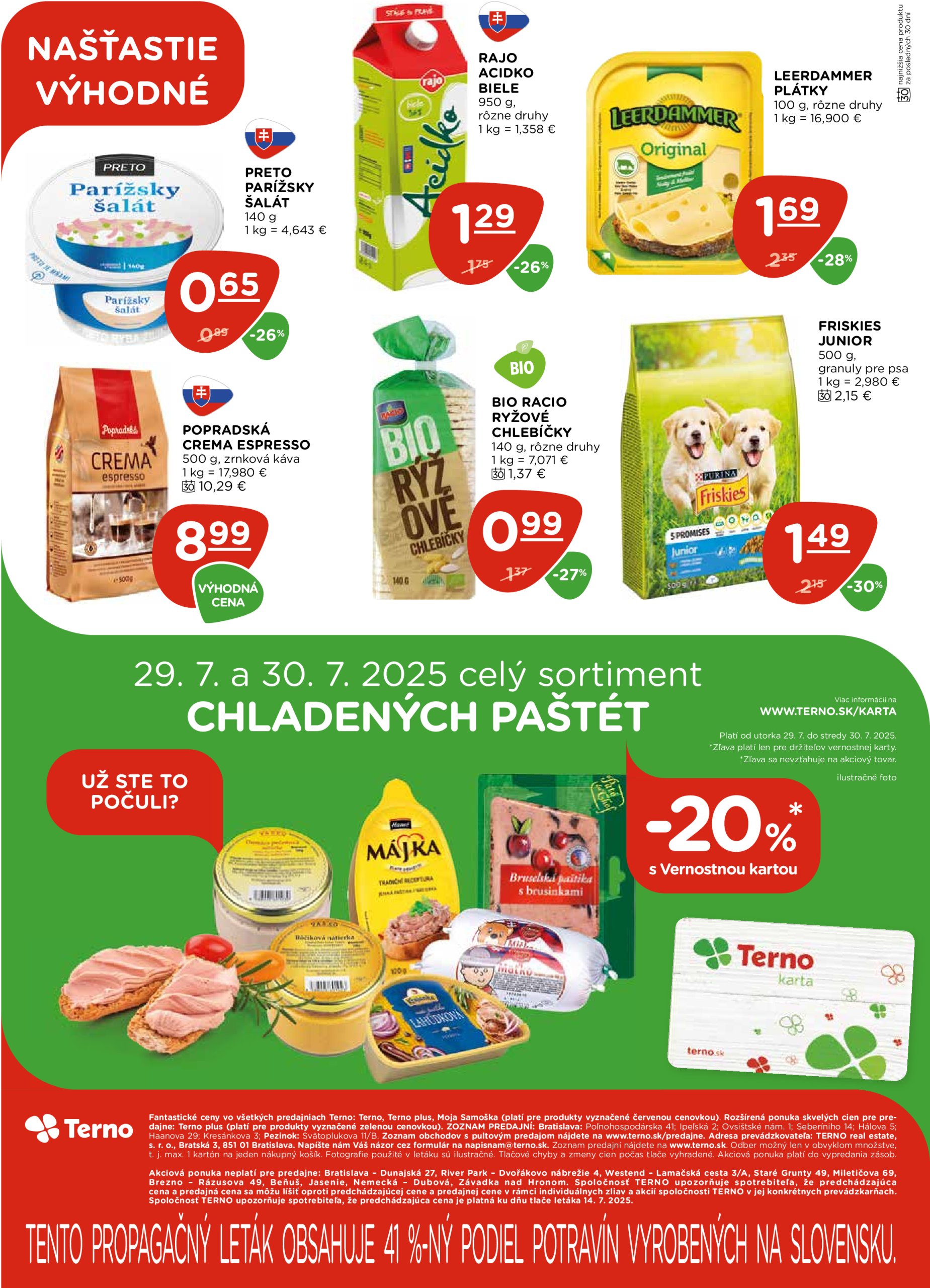 terno - Leták Terno platný od 24.07. do 30.07. - page: 22