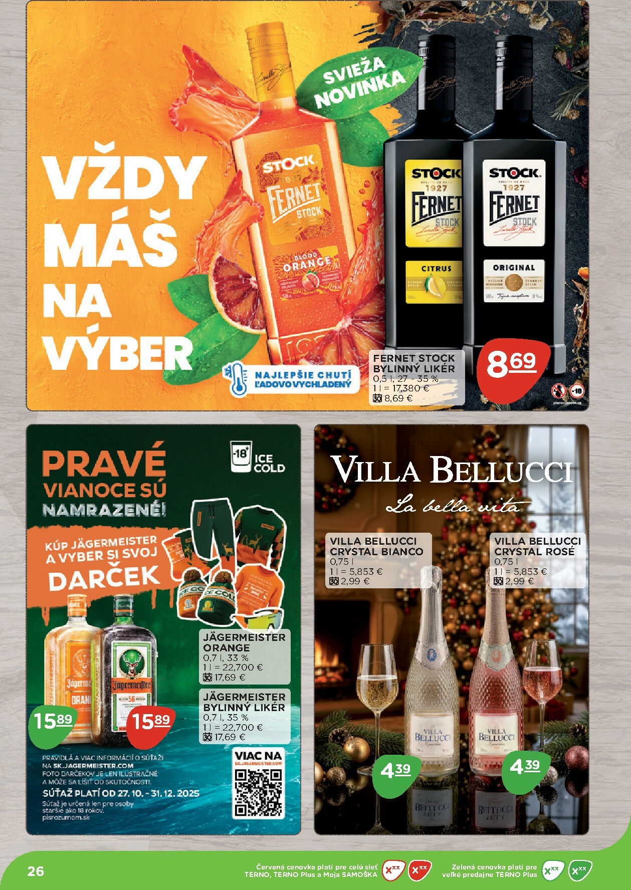 terno - Leták Terno - Vianočná ponuka platný od 10.11. do 07.12. - page: 26