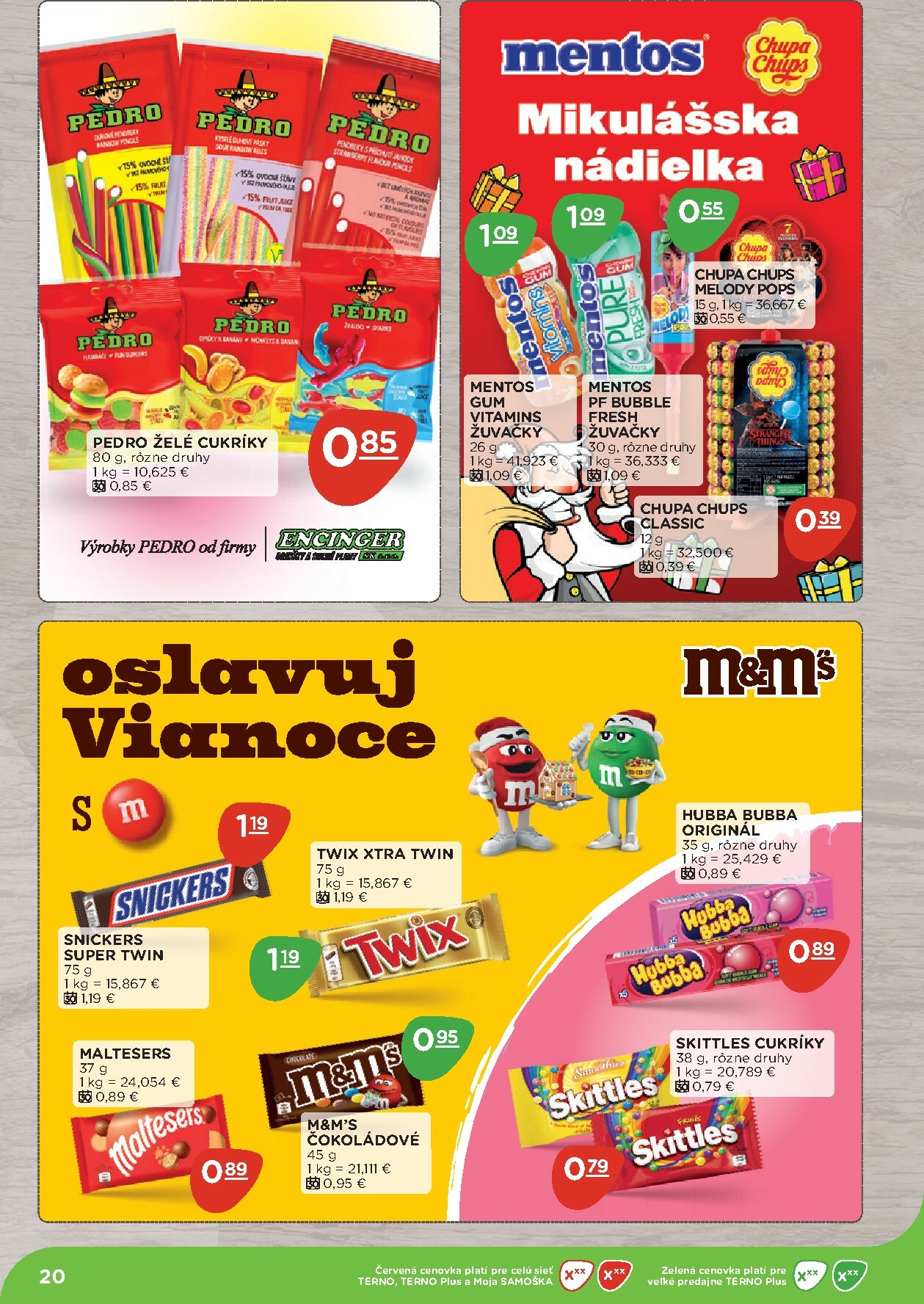 terno - Leták Terno - Vianočná ponuka platný od 10.11. do 07.12. - page: 20