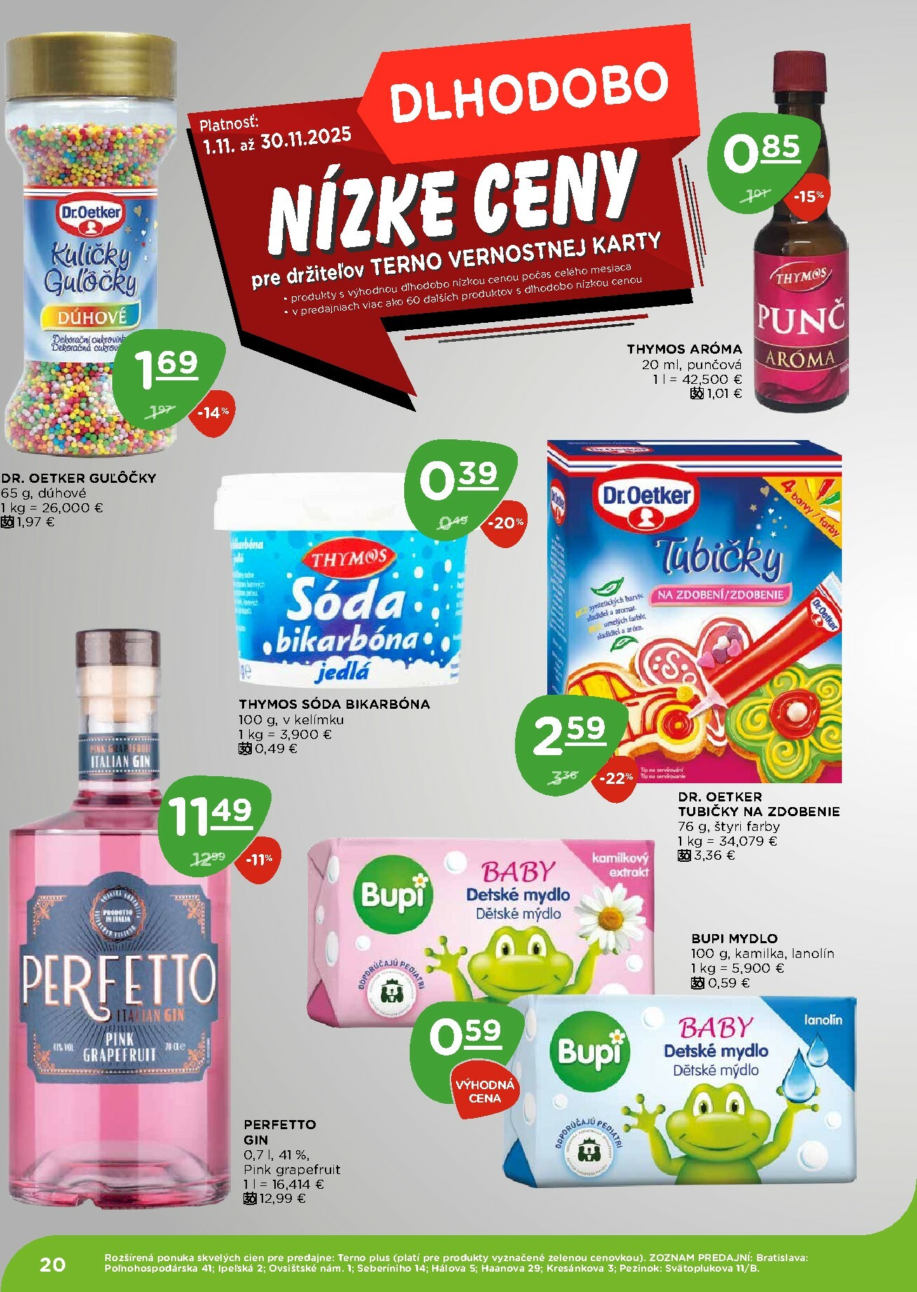terno - Leták Terno platný od 13.11. do 19.11. - page: 20