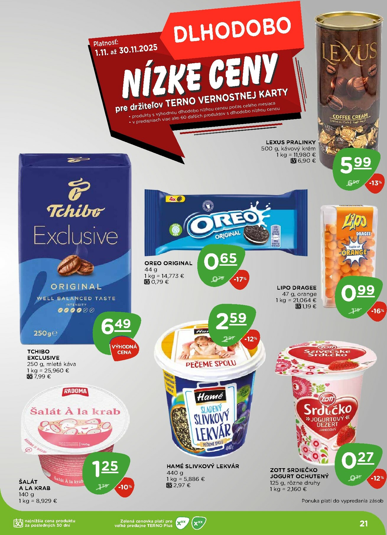 terno - Leták Terno platný od 13.11. do 19.11. - page: 21