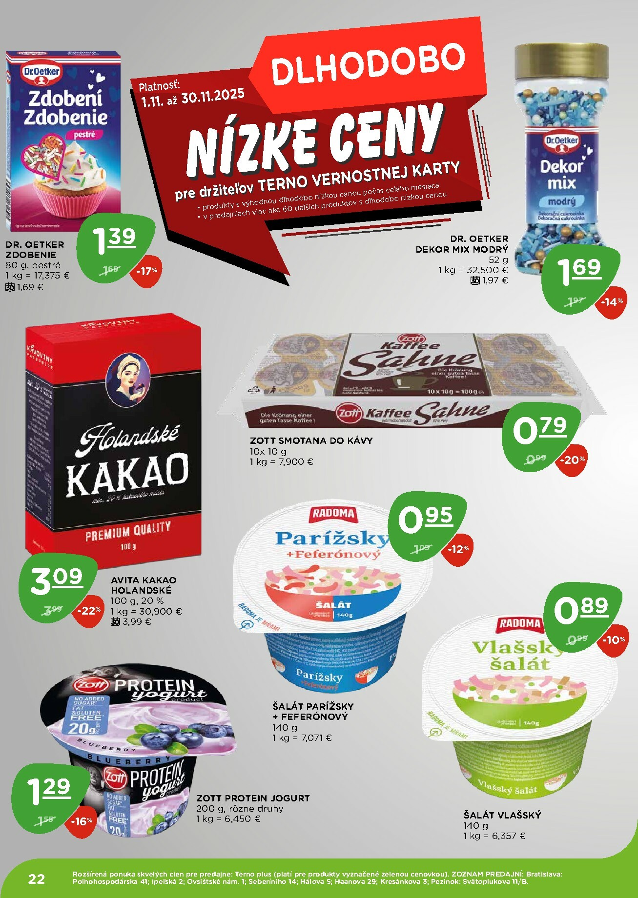 terno - Leták Terno platný od 20.11. do 26.11. - page: 22