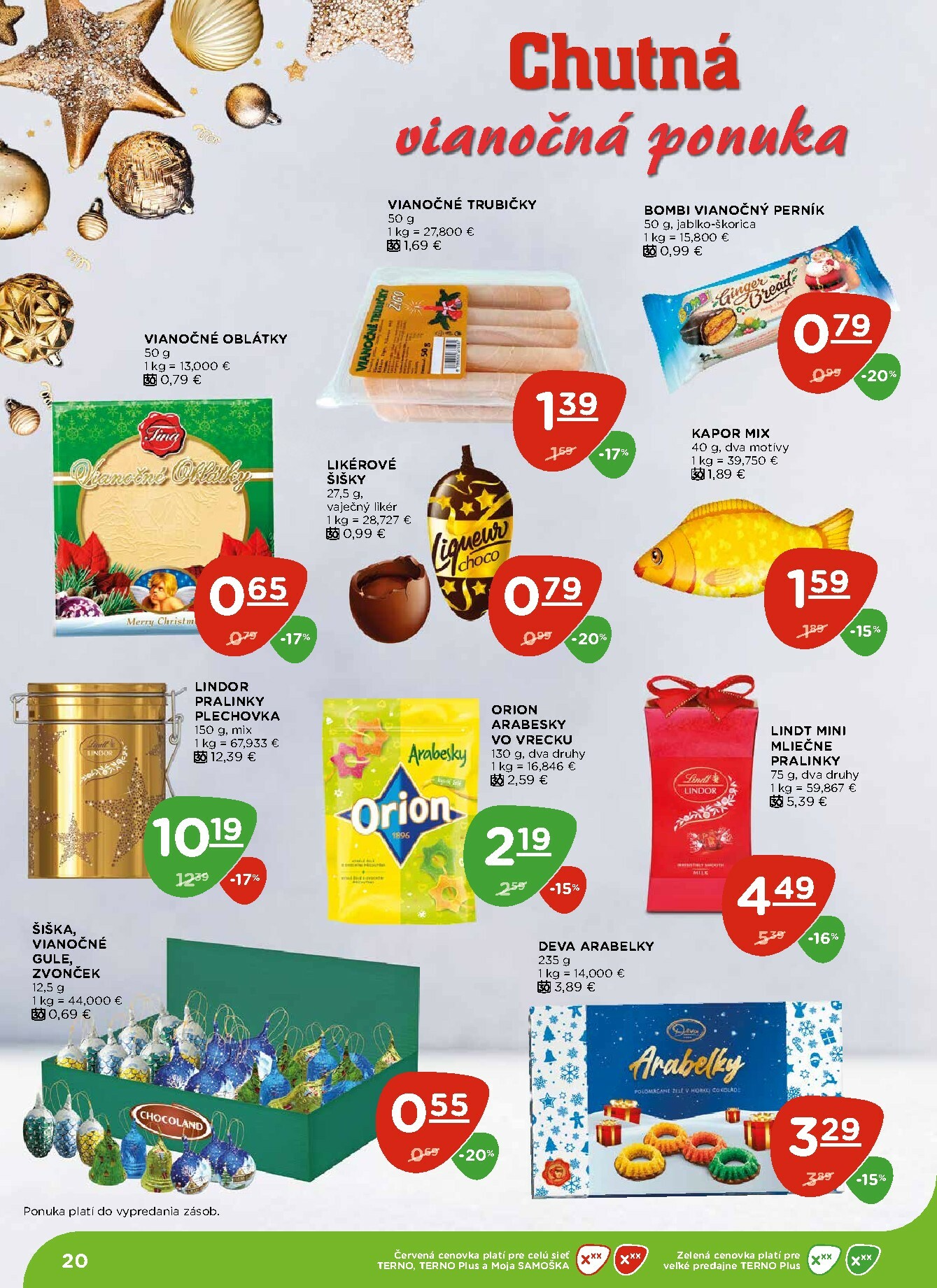 terno - Leták Terno platný od 04.12. do 10.12. - page: 20