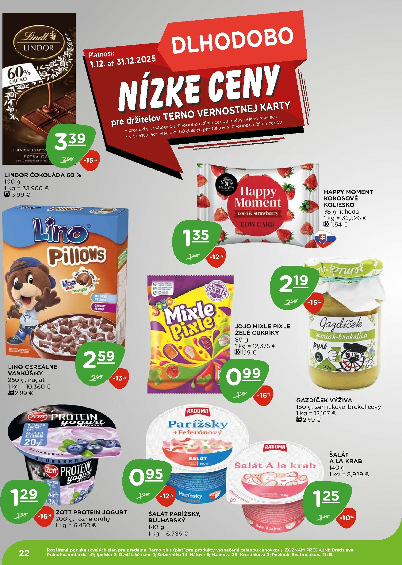 terno - Leták Terno platný od 04.12. do 10.12. - page: 22