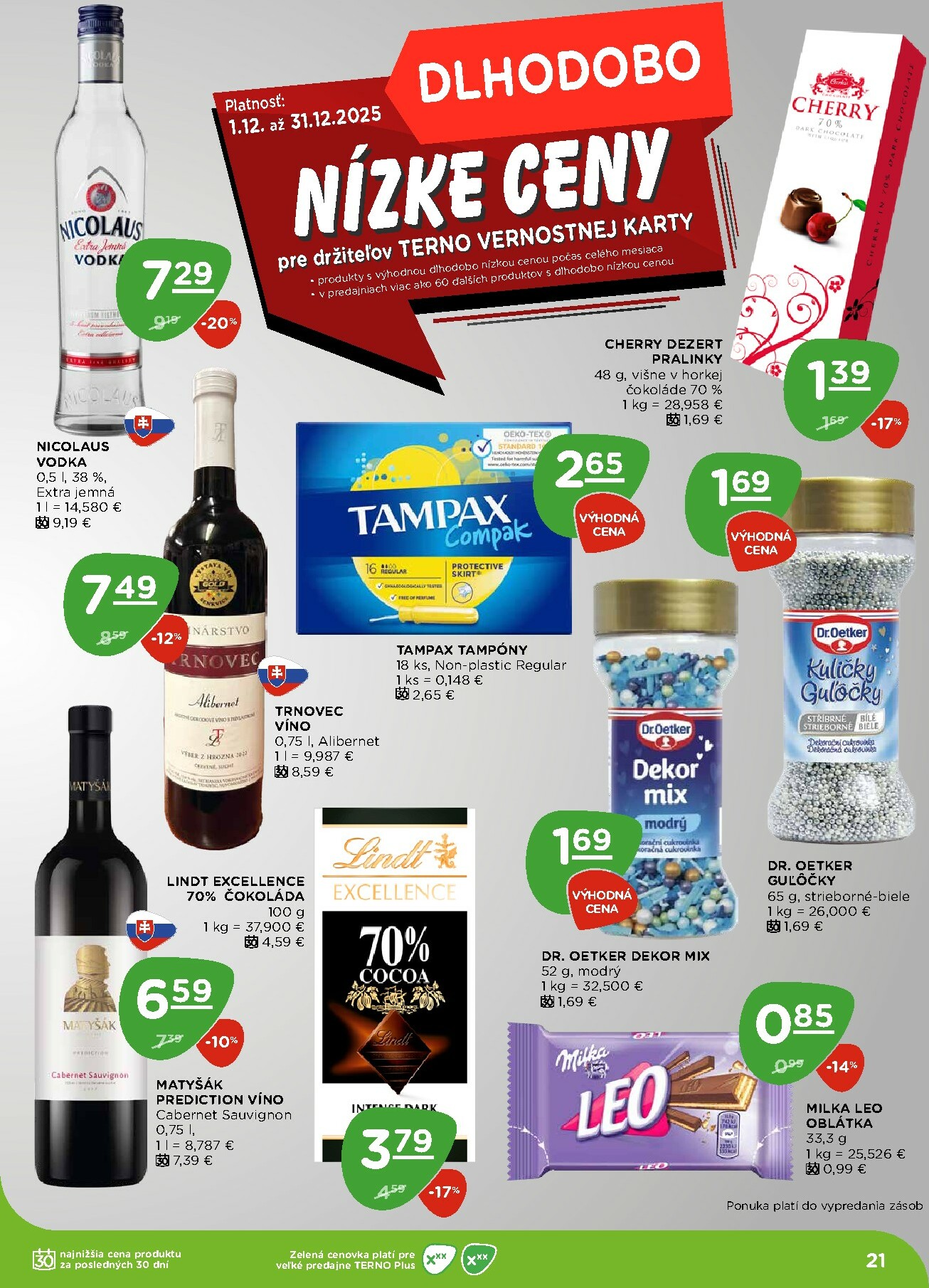 terno - Leták Terno platný od 11.12. do 17.12. - page: 21