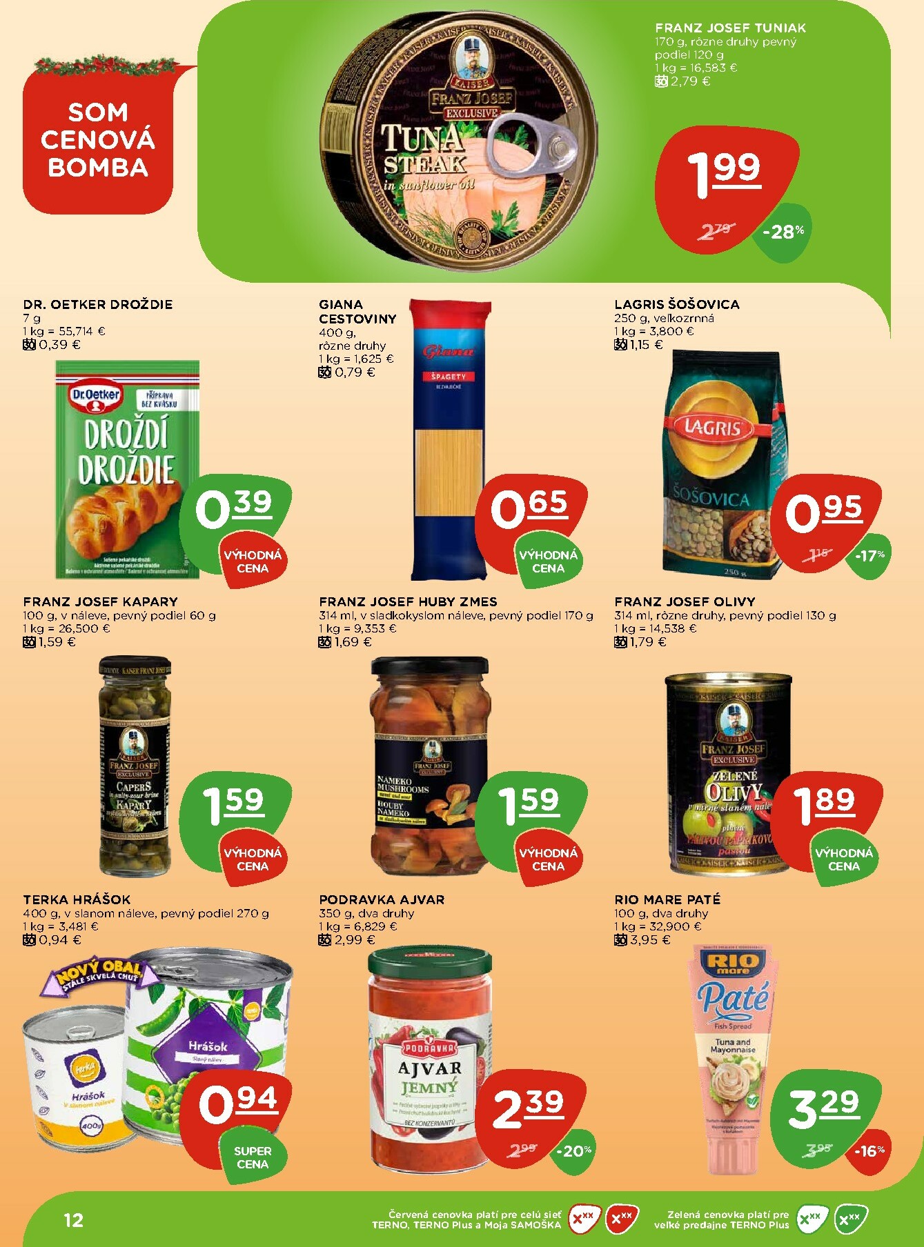 terno - Leták Terno platný od 18.12. do 31.12. - page: 12