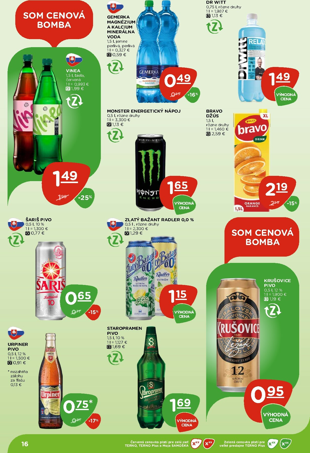 terno - Leták Terno platný od 08.01. do 14.01. - page: 16