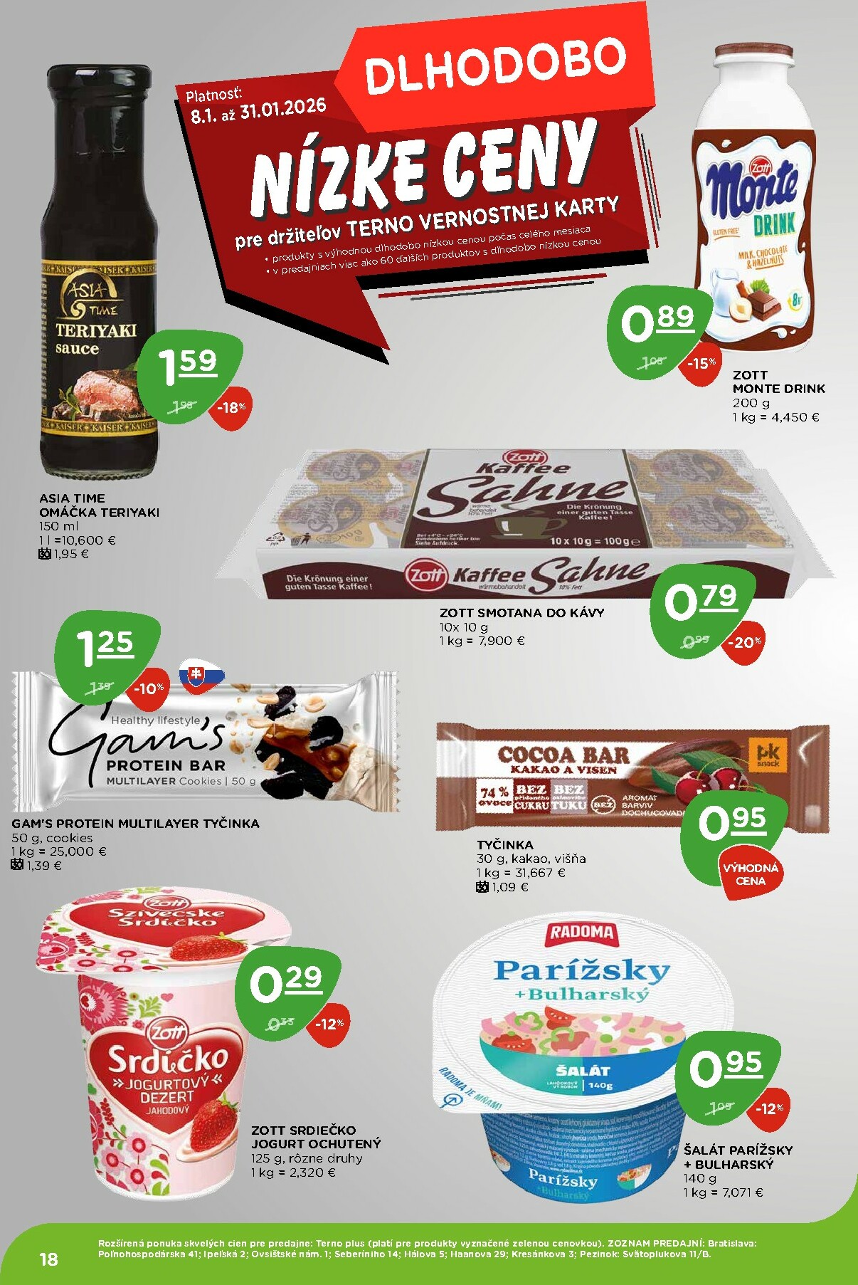 terno - Leták Terno platný od 22.01. do 28.01. - page: 18