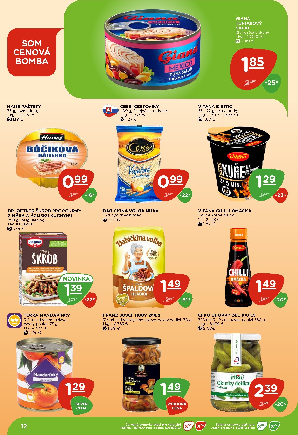 terno - Nový leták Terno platný od štvrtka, 16.04.2026 do stredy, 22.04.2026 - page: 12