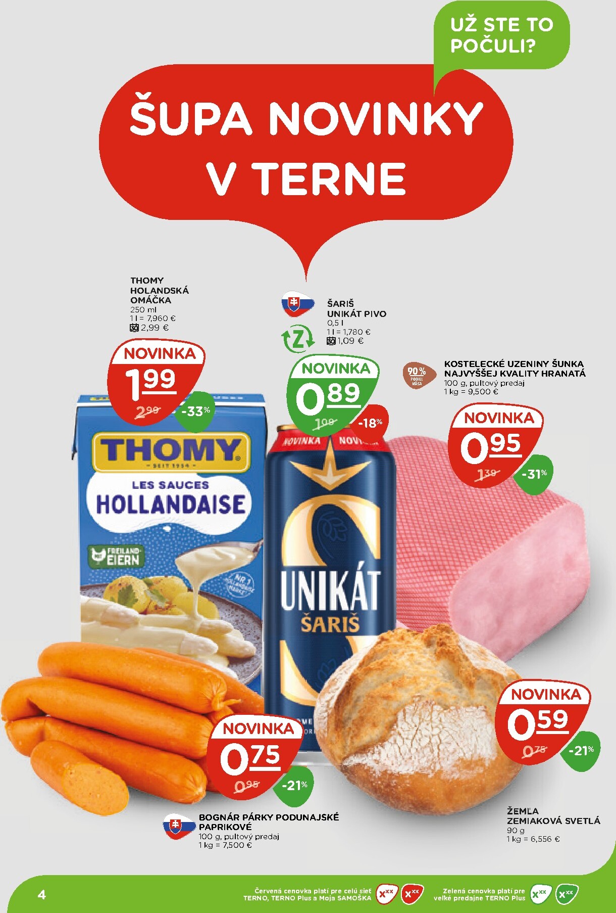 terno - Nový leták Terno od štvrtka, 30.04.2026 do stredy, 06.05.2026 - page: 4
