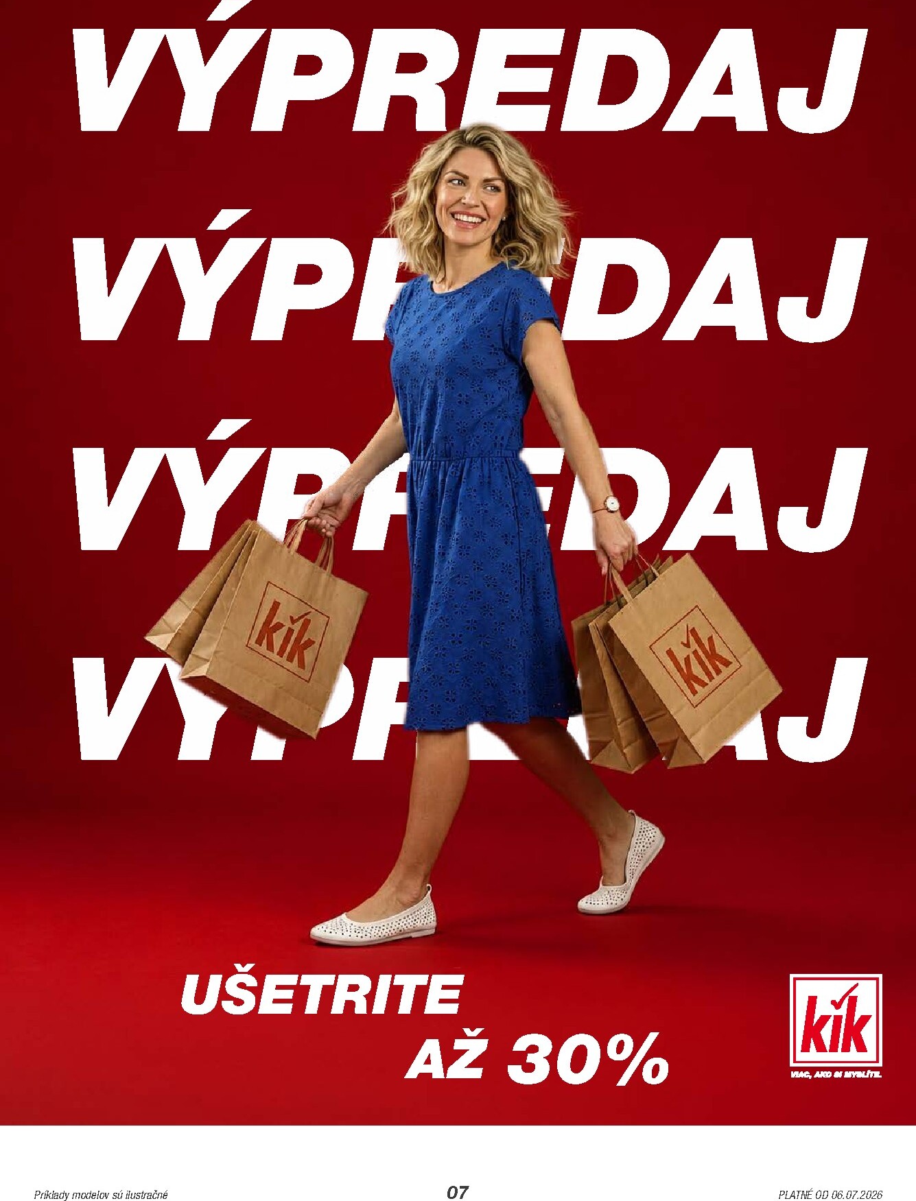 kik - Nový Kik leták od pondelka, 06.07.2026 do nedele, 02.08.2026 - page: 7