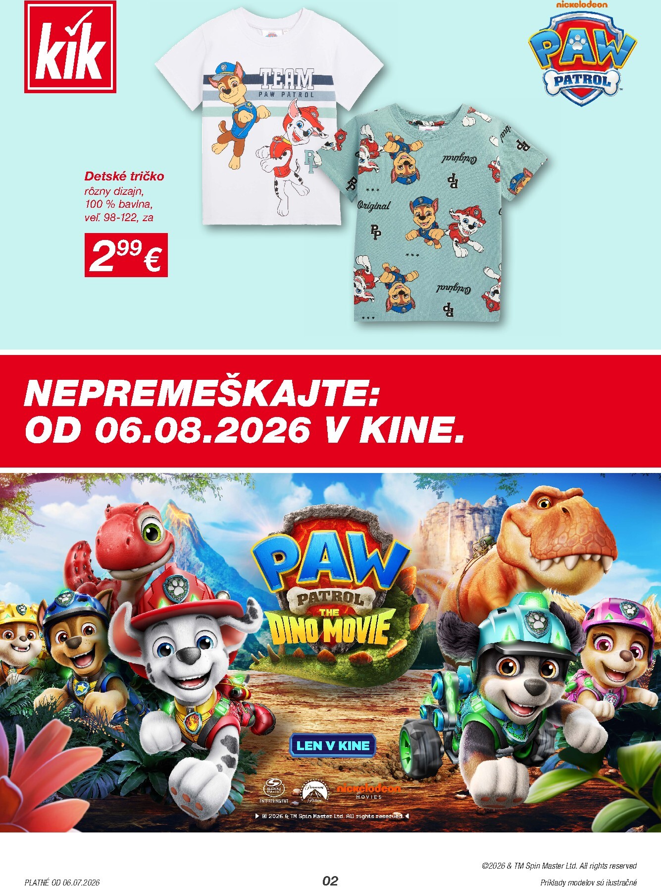 kik - Nový Kik leták od pondelka, 06.07.2026 do nedele, 02.08.2026 - page: 2