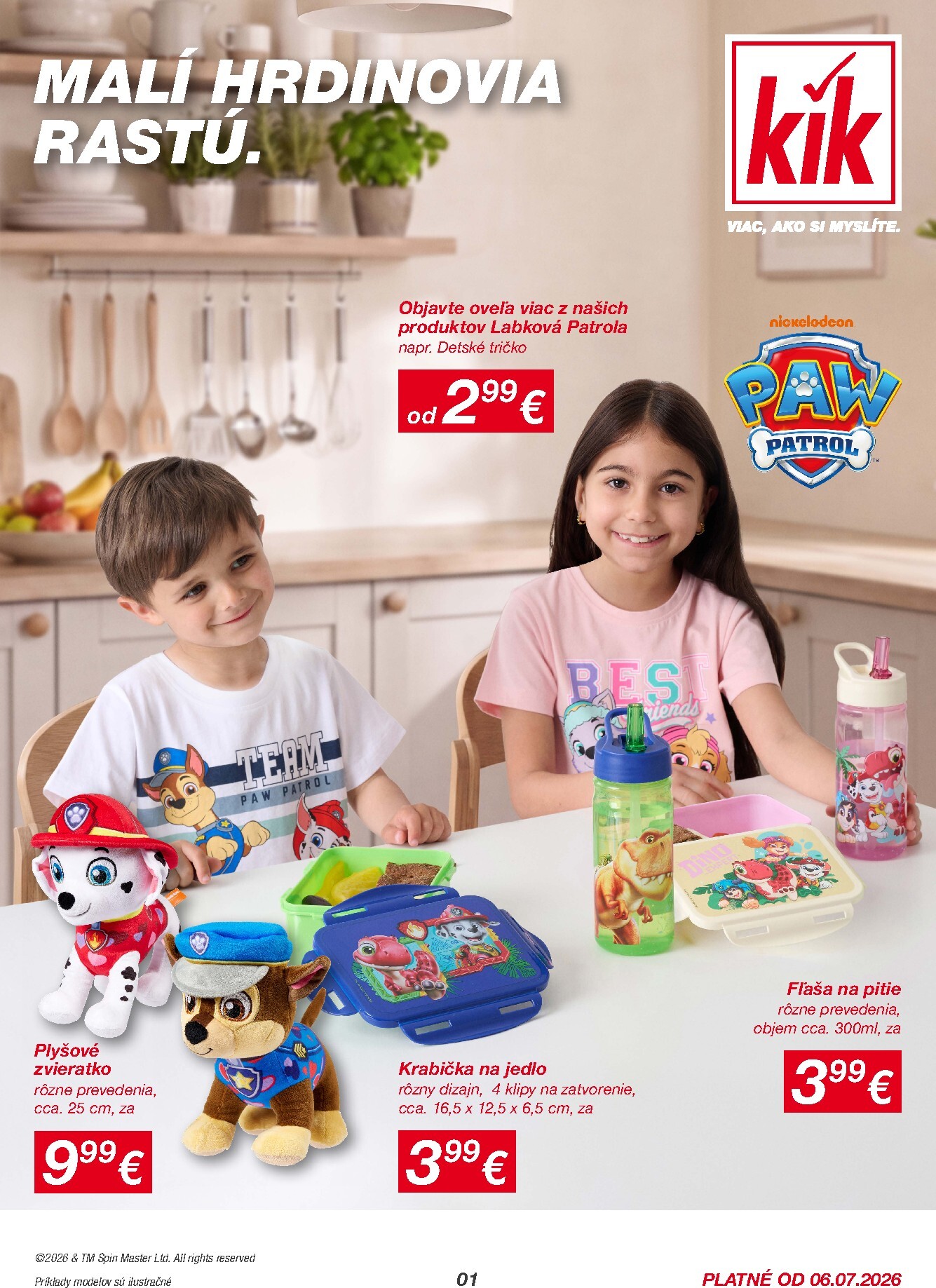 kik - Nový Kik leták od pondelka, 06.07.2026 do nedele, 02.08.2026