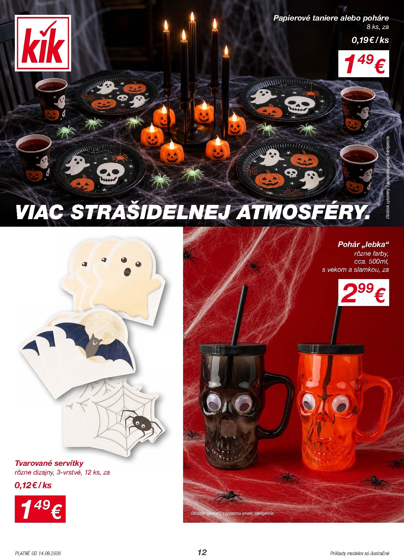 kik - Nový Kik leták od pondelka, 14.09.2026 do nedele, 04.10.2026 - page: 12